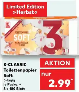 Kaufland K-CLASSIC Toilettenpapier Soft Angebot