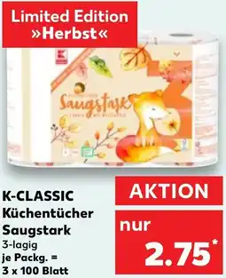 Kaufland K-CLASSIC Küchentücher Saugstark Angebot