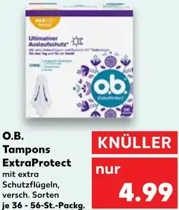 Kaufland O.B. Tampons ExtraProtect Angebot