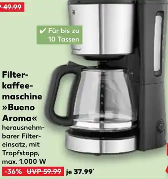 Kaufland WMF Filterkaffeemaschine Bueno Aroma Angebot