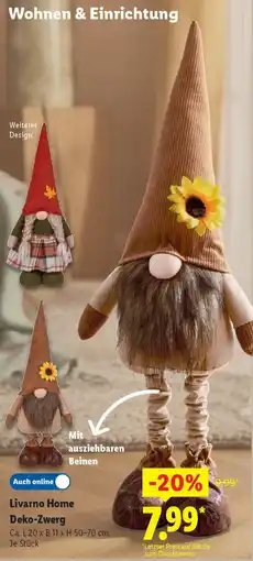 Lidl Livarno Home Deko-Zwerg Angebot