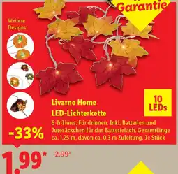 Lidl Livarno Home LED-Lichterkette Angebot