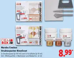 Lidl Marabu Creabox Strukturpasten-Kreativset Angebot