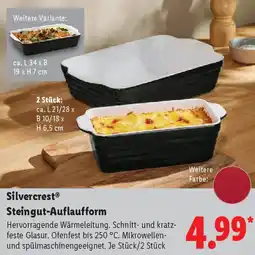 Lidl Silvercrest Steingut-Auflaufform Angebot