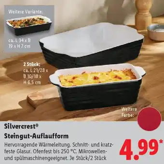 Lidl Silvercrest Steingut-Auflaufform Angebot