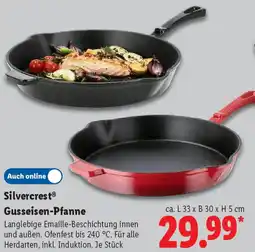 Lidl Silvercrest Gusseisen-Pfanne Angebot