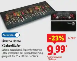 Lidl Livarno Home Küchenläufer Angebot