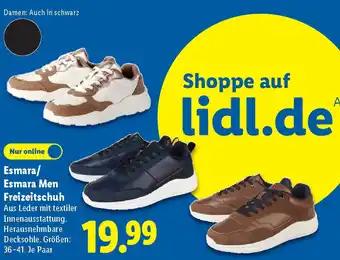 Lidl Esmara/ Esmara Men Freizeitschuh Angebot