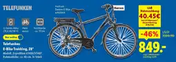 Lidl Telefunken E-Bike Trekking, 28" Angebot