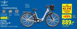 Lidl Zündapp E-Bike City, 28" Angebot