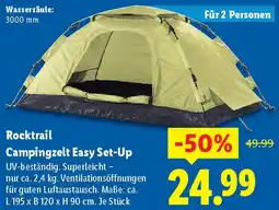 Lidl Rocktrail Campingzelt Easy Set-Up Angebot