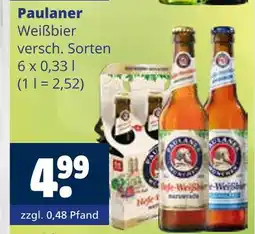 Getränkewelt Paulaner weißbier Angebot