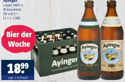 Getränkewelt Ayinger lager hell Angebot