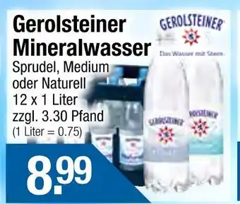 Getränke City Gerolsteiner mineralwasser Angebot