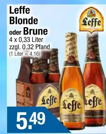Getränke City Leffe blonde Angebot