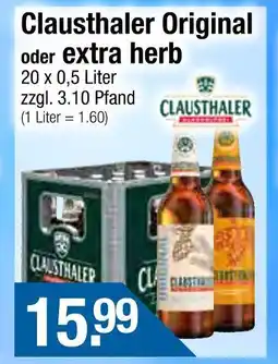 Getränke City Clausthaler original Angebot