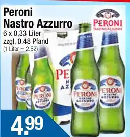 Getränke City Peroni nastro azzurro Angebot