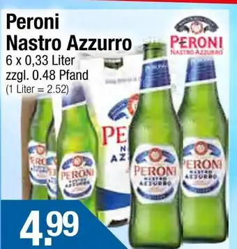 Getränke City Peroni nastro azzurro Angebot