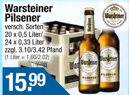 Getränke City Warsteiner pilsener Angebot