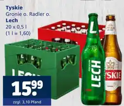 Getränkewelt Tyskie gronie o. radler Angebot