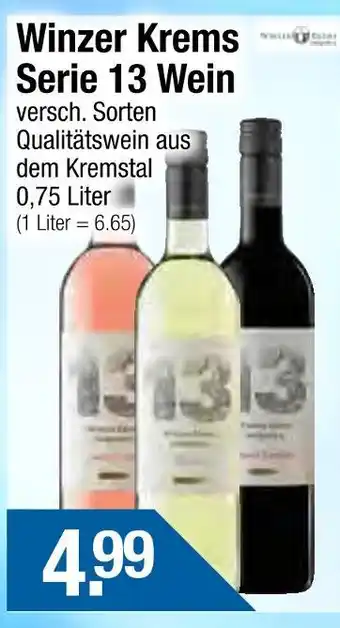 Getränke City Winzer krems serie 13 wein Angebot