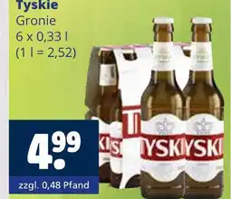 Getränkewelt Tyskie gronie Angebot