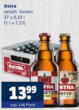 Getränkewelt Astra astra Angebot