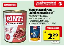 Hagebau Rinti rinti kennerfleisch Angebot