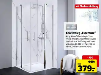 Hagebau Wellwater eckeinstieg „esperance“ Angebot