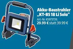 Hagebau Akku-baustrahler kt-bs 18 li solo Angebot