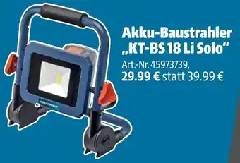 Hagebau Akku-baustrahler kt-bs 18 li solo Angebot