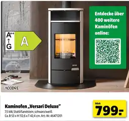 Hagebau Accene kaminofen versari deluxe Angebot