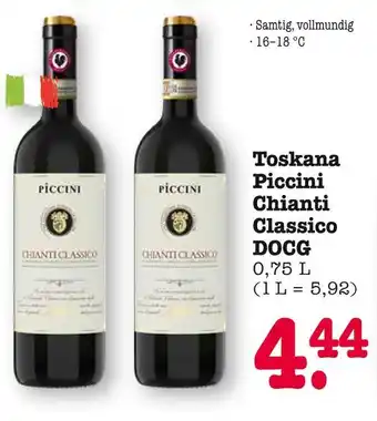 E-Center Piccini chianti classico docg Angebot