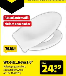 Hagebau Wc-sitz nova 2.0 Angebot