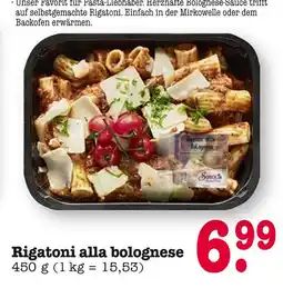 E-Center Rigatoni alla bolognese Angebot