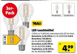 Hagebau Led-leuchtmittel birnenform 4,2 w Angebot