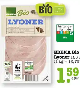 E-Center Edeka bio lyoner Angebot