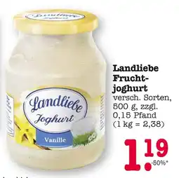 E-Center Landliebe fruchtjoghurt Angebot