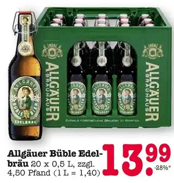 E-Center Allgäuer brauhaus büble edelbräu Angebot