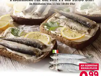 E-Center Frische sardinen Angebot