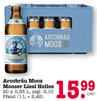 E-Center Arcobräu moos mooser liesl helles Angebot