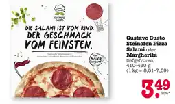 E-Center Gustavo gusto steinofen pizza salami Angebot