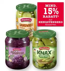 E-Center Hengstenberg mind. 15% rabatt Angebot