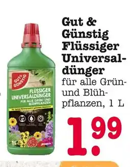 E-Center Gut & günstig flüssiger universaldünger Angebot