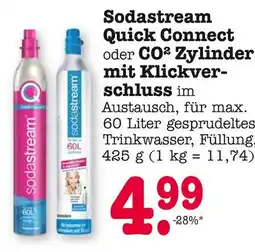 E-Center Sodastream quick connect Angebot