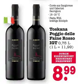 E-Center Poggio delle faine toskana poggio delle faine rosso igt Angebot
