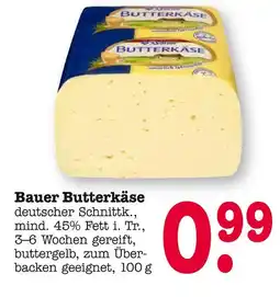 E-Center Bauer butterkäse Angebot