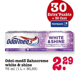 E-Center Odol-med3 zahncreme white & shine Angebot