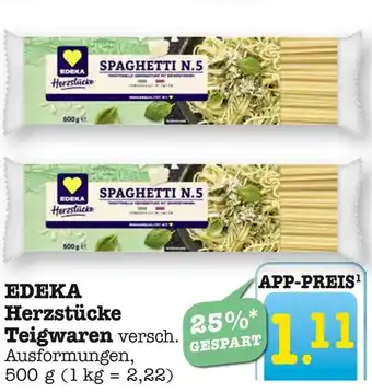 E-Center Edeka herzstücke teigwaren Angebot