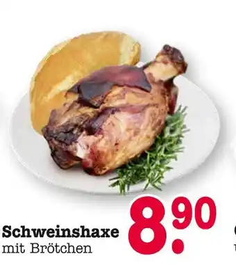 E-Center Schweinshaxe Angebot